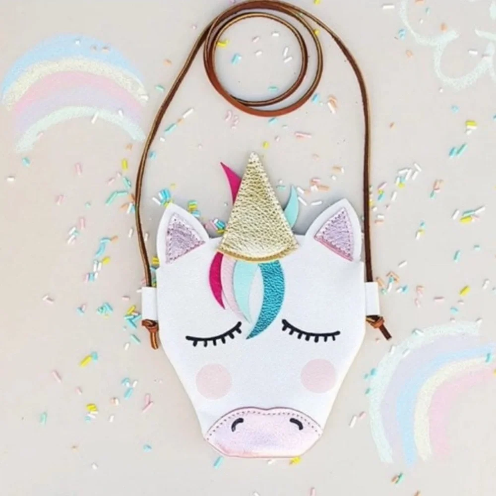 Unicorn Kids Bag‎ with Pink and Blue Accents